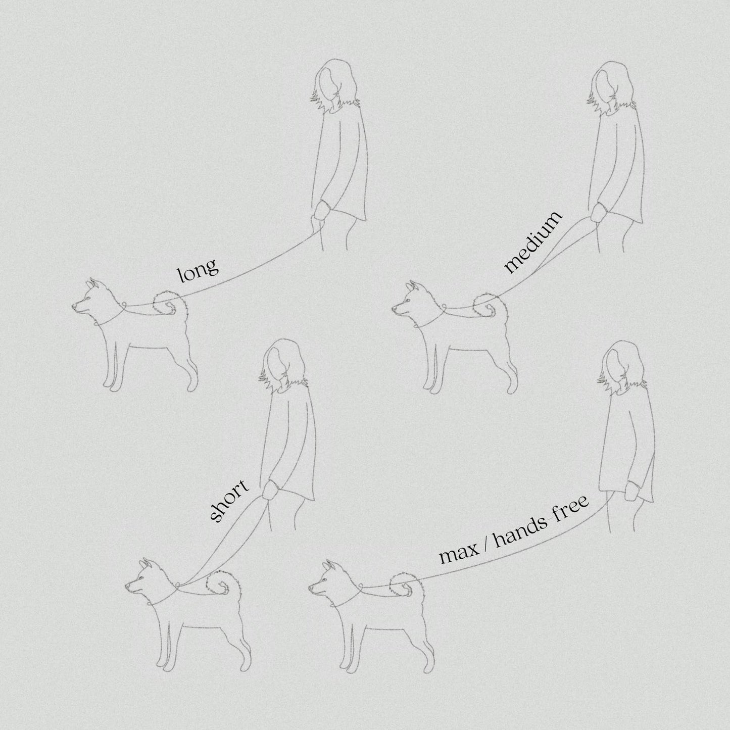 Convertible 4 in 1 Dog Leash